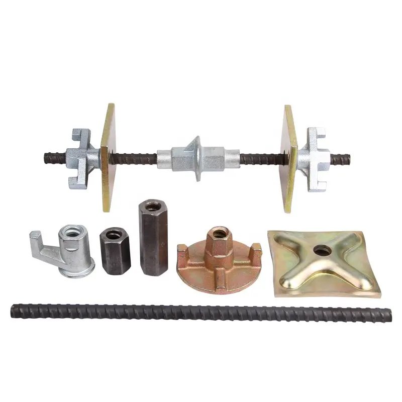 Formwork Accessories tie rod system Tie Nut Wing Nut Water Stopper Waller Plate Formwork Clamps