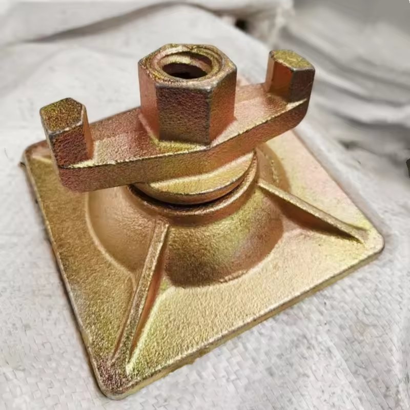 Formwork Accessories tie rod system Tie Nut Wing Nut Water Stopper Waller Plate Formwork Clamps
