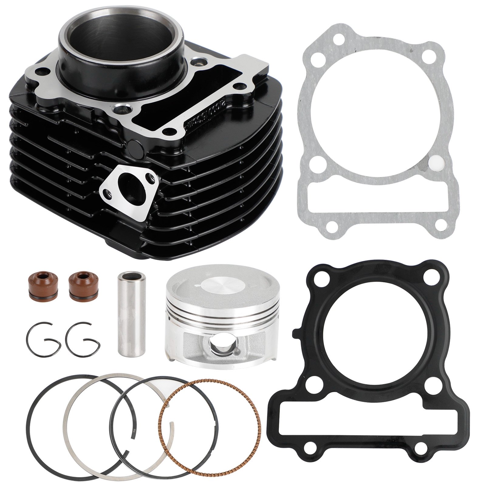 58mm Cylinder Barrel Jug Piston Gasket Kit For Yamaha FZ16 FZ-16 2015-2018 45P-E1310-00 motorcycles parts
