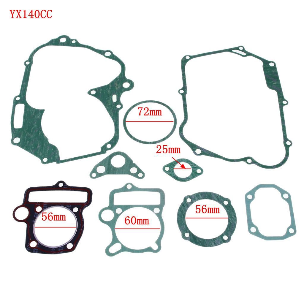 Motorcycle Cylinder Head Gasket Set Moped Scooter For YX140