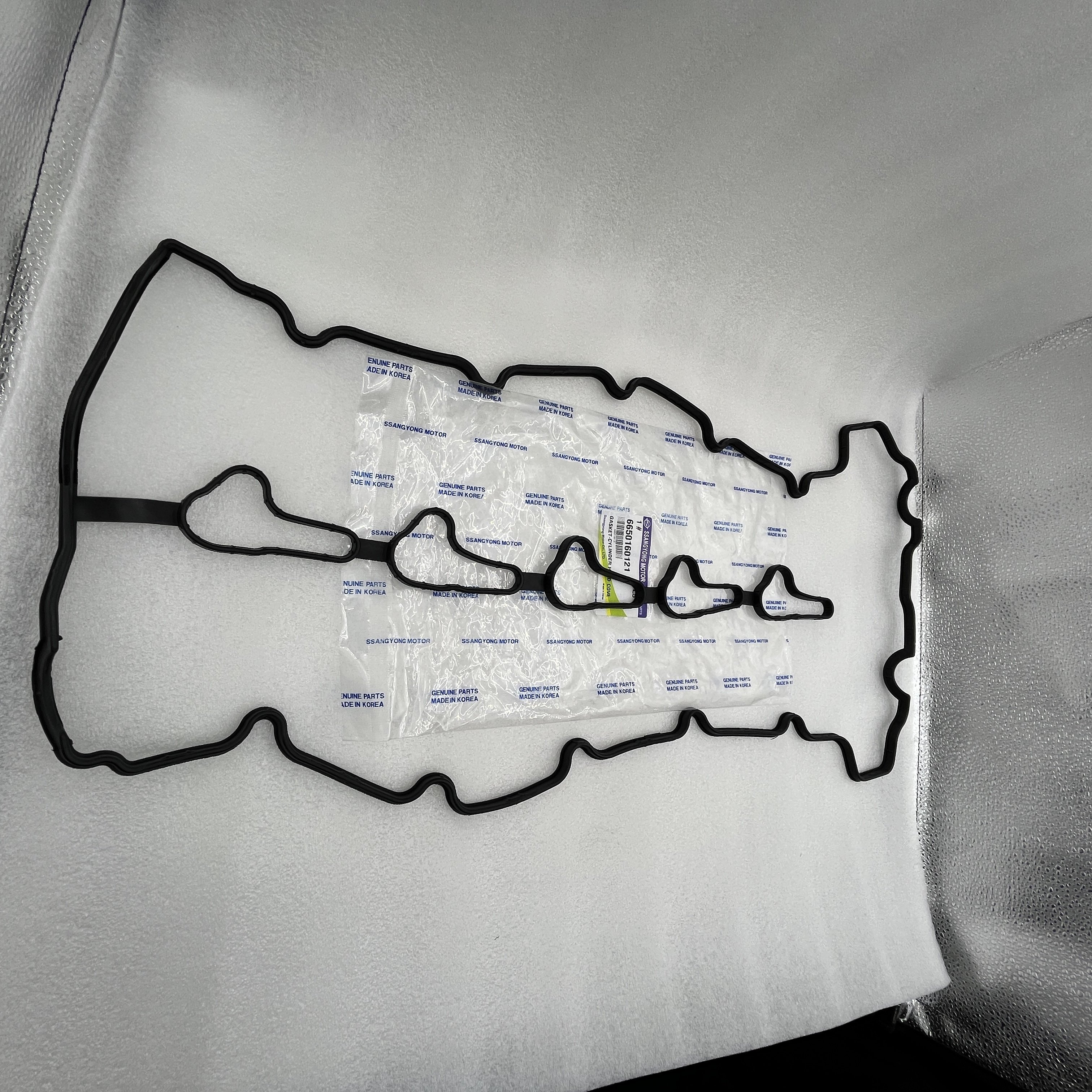 SSANG YONG 5 Cylinder Head Cover Gasket 6650160121 ACTYON SPORTS KYRON REXTON KORANDO MUSSO TIVOLI STAVIC RODIUS CHAIRMAN XLV