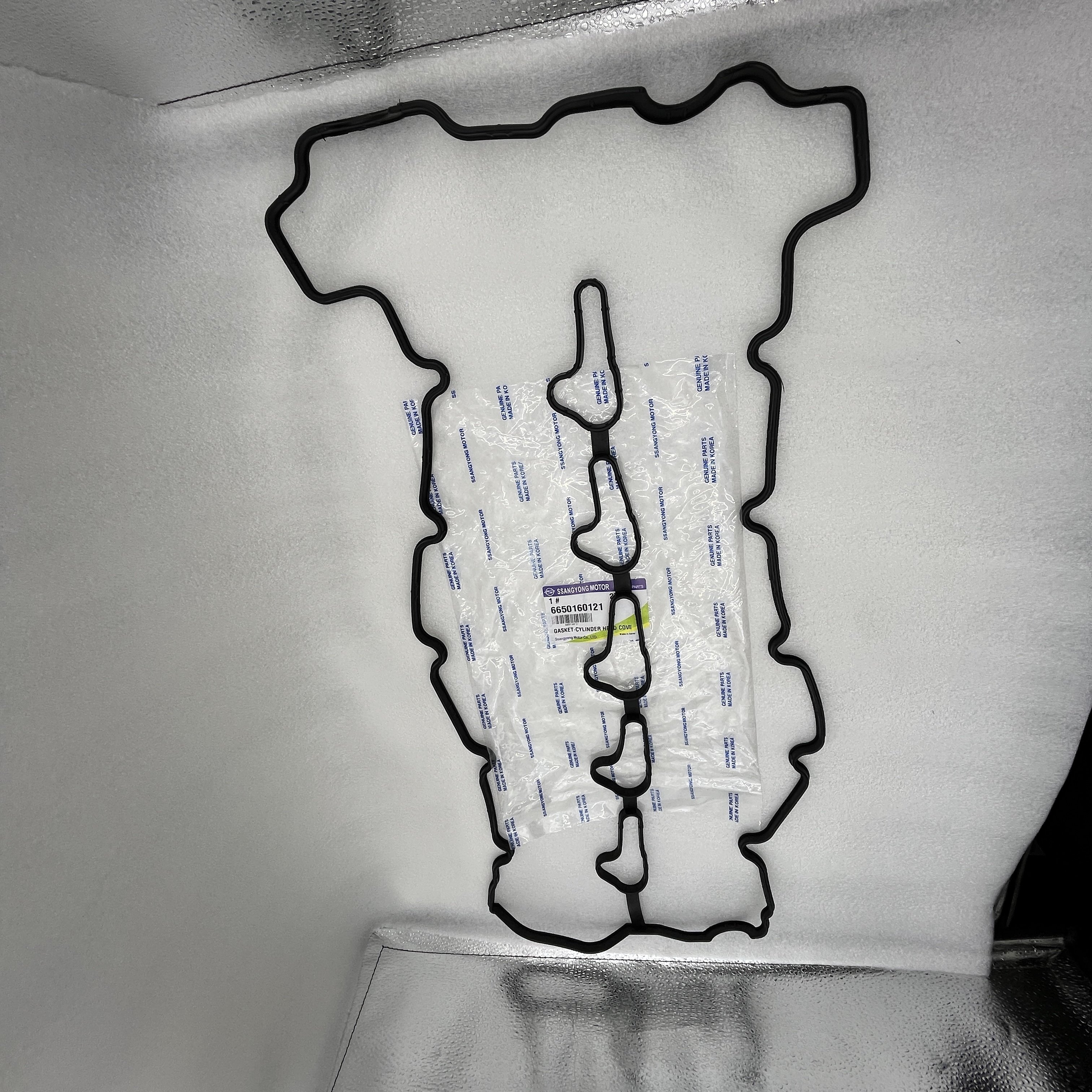 SSANG YONG 5 Cylinder Head Cover Gasket 6650160121 ACTYON SPORTS KYRON REXTON KORANDO MUSSO TIVOLI STAVIC RODIUS CHAIRMAN XLV