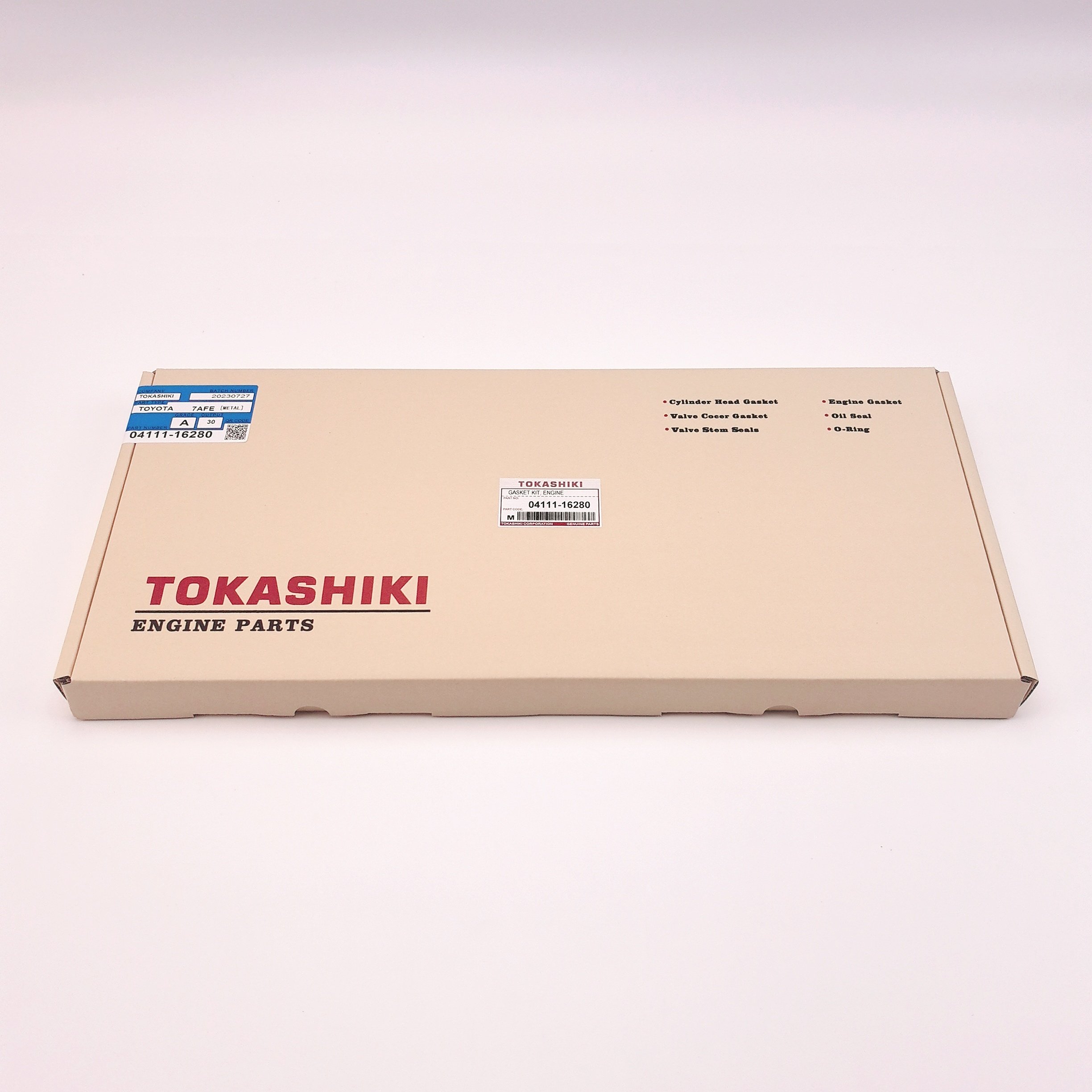 7AFE 04111-16320 Engine Overhaul Cylinder Head Gasket Kit for TOYOTA TOKASHIKI 7AFE