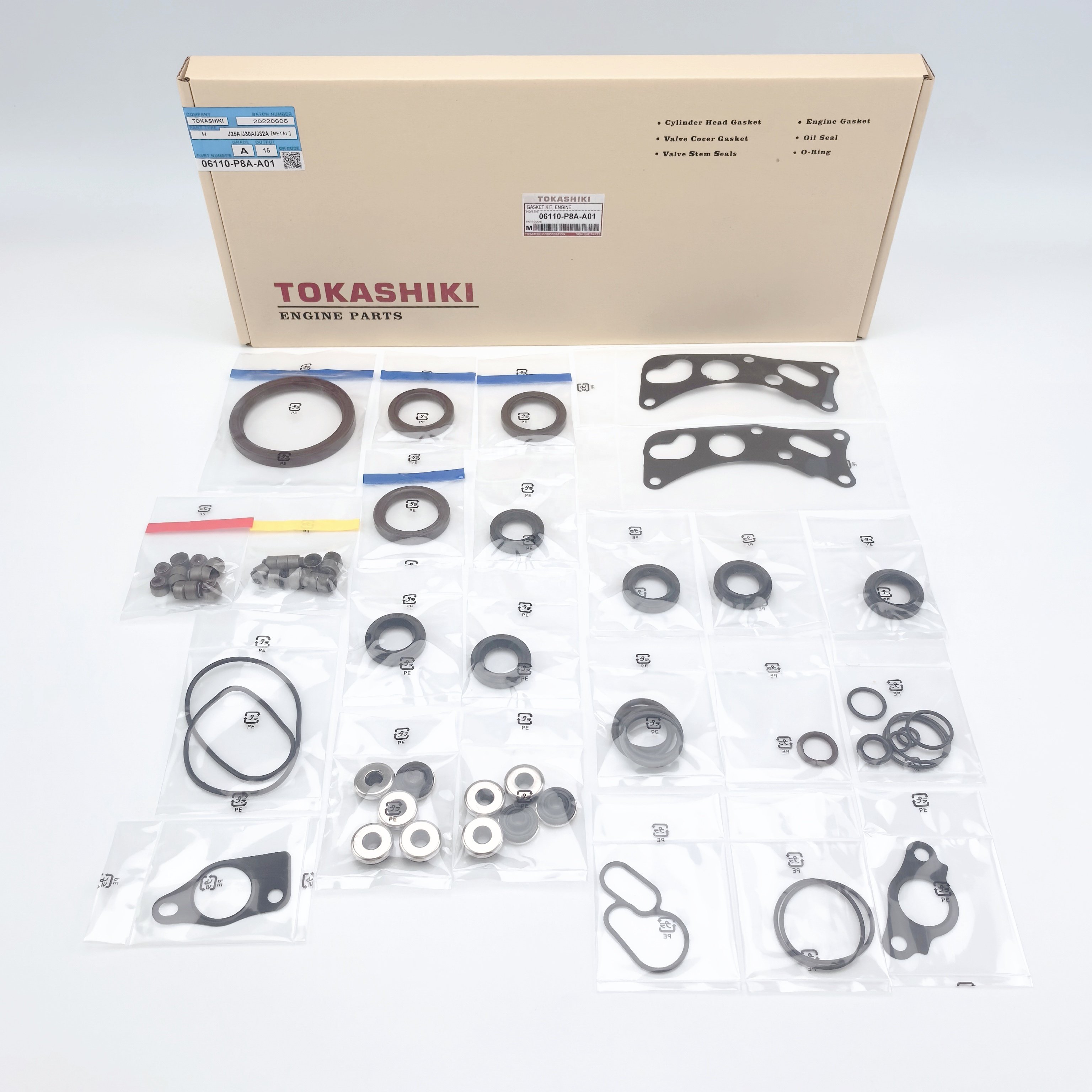 Engine Overhaul Cylinder Head Gasket Kit for HONDA 06110-P8A-A01 TOKASHIKI J26A J30A J32A honda civic