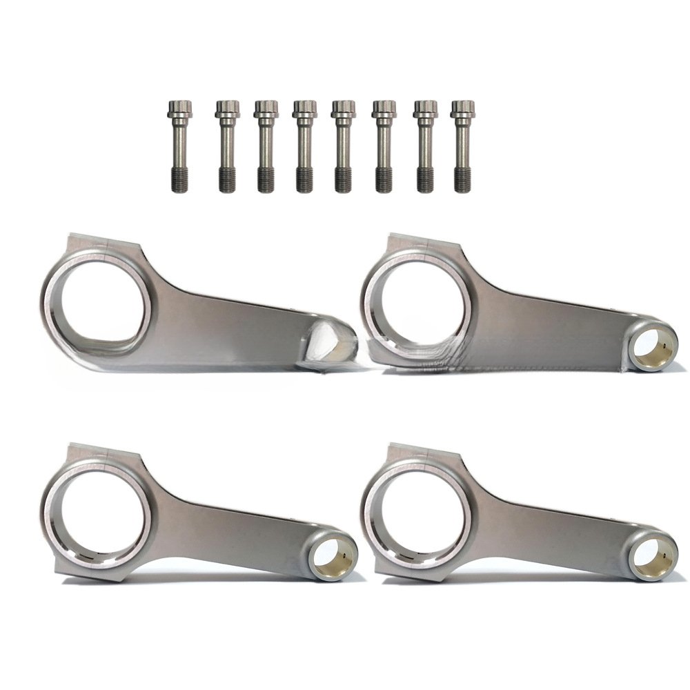 Forged Connecting Rod H-beam Forged 4340 Connecting Rods for Nissan SR20DE H4B