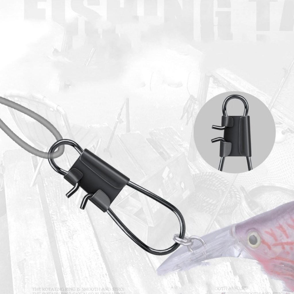 Metal B-Type Pin Connector Quick Rotating Ring Sea Rod Fishing Equipment Small Accessories