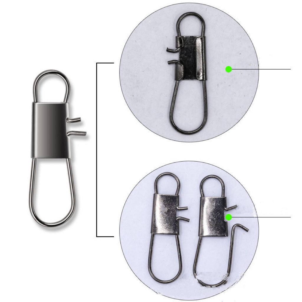 Metal B-Type Pin Connector Quick Rotating Ring Sea Rod Fishing Equipment Small Accessories