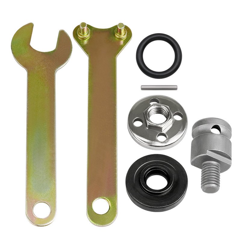 Electric Drill Conversion Angle Grinder Set Metal Connecting Rod for Cutting Disc Polishing Wheel Handle Holder Adapter Tool