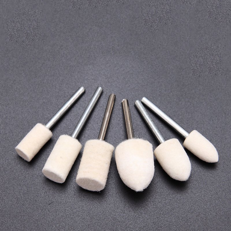 Wool Grinding Head Polishing Wheel Polishing Head Wool Felt Gasket