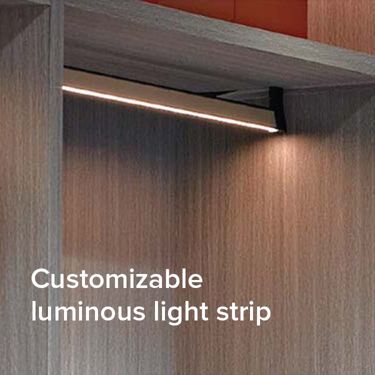 Modern design furniture wardrobe tube chrome clothes hanger closet hanging rod easy to install closet hanging rod