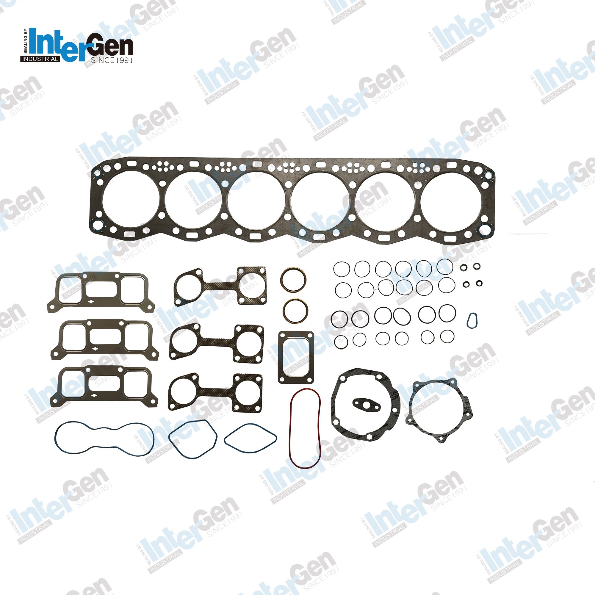23532332A 23536442 Fit for Detroit Diesel S60 Engine 12.7L & 14.0 L Gasket Upper Set Gasket Top Set