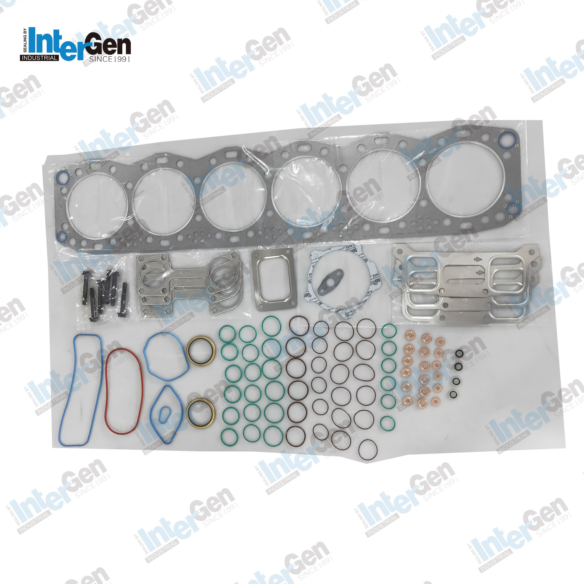 23532332A 23536442 Fit for Detroit Diesel S60 Engine 12.7L & 14.0 L Gasket Upper Set Gasket Top Set
