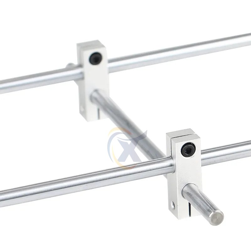 shaft Cross Clamp Connector Pillar Cross Fixing Clip For The Same Diameter And Different Diameter shaft collar clips