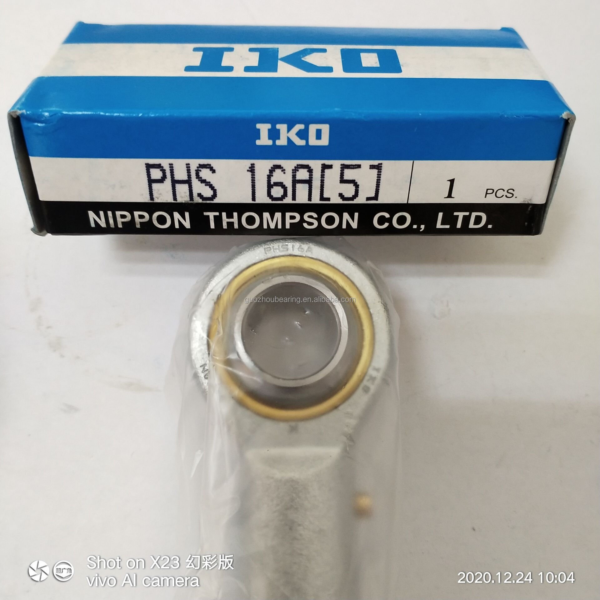 Original IKO Female Threaded Rod End Bearings PHS16 PHS16A PHS16LA Ball Joint Bearing 16mm