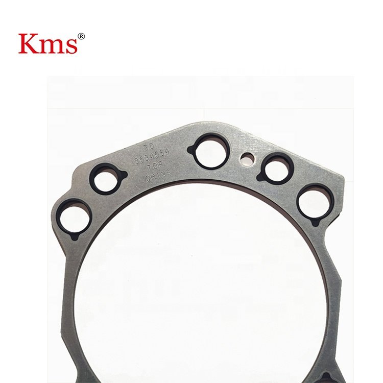 KMS best quality KTA19 cylinder head gasket 3634664 3090198 3166289