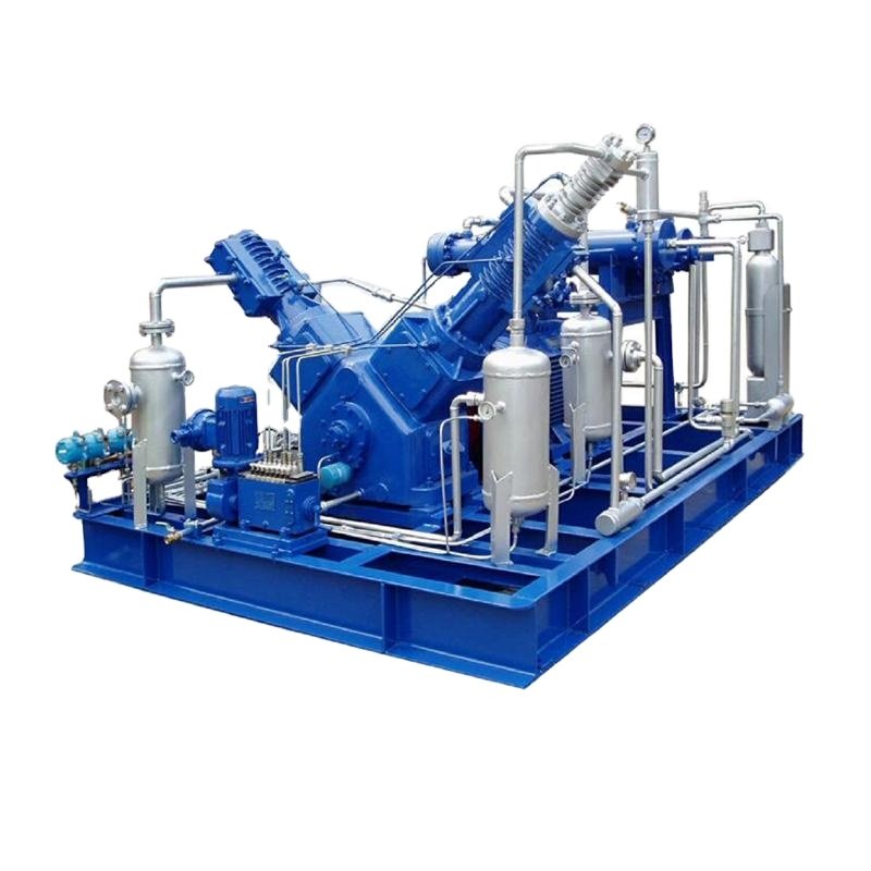 China Z/W/D/M Type Low Noise Booster Piston CNG Methane Biogas Compressor for Oil & Gas Production Field