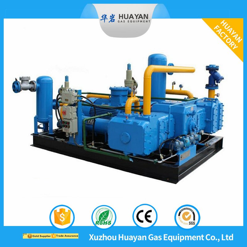 China Z/W/D/M Type Low Noise Booster Piston CNG Methane Biogas Compressor for Oil & Gas Production Field