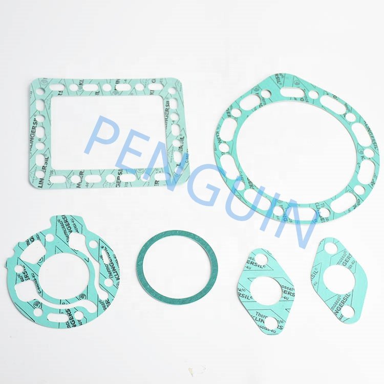 Original Refrigeration Semi Hermetic Compressor Spare Parts Copelan D66TA-3000 Cylinder Head Valve Plate Paper Gasket Kit