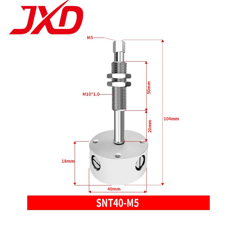 JXD Bernoulli Gripper SNT20 SNT30 SNT40 SNT60 NF40 NF60 Vacuum Suction Cup Set With Connecting Rod