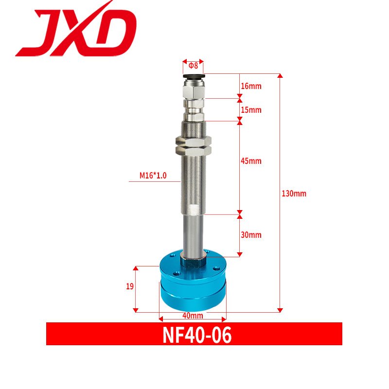 JXD Bernoulli Gripper SNT20 SNT30 SNT40 SNT60 NF40 NF60 Vacuum Suction Cup Set With Connecting Rod
