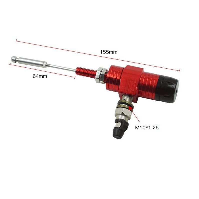 Motorcycle Cnc Aluminum Alloy Universal Parts Brake Pump Master Cylinder Connecting Rod Brake Pump Piston Hydraulic Clutch