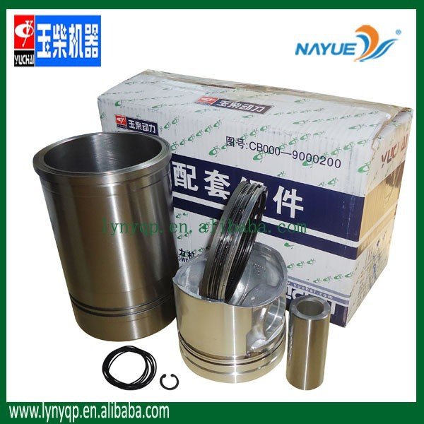 yuchail YCD4R11G-68 engine parts piston cylinder liner kit CB000-9000200