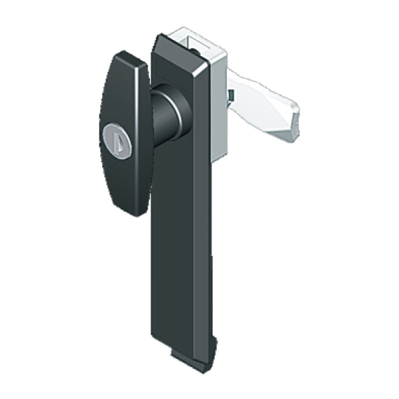 Pull Rod Lock Switch Control Box Iron Sheet Electric Cabinet Lock with Connecting Rod for Cabinets & Locks