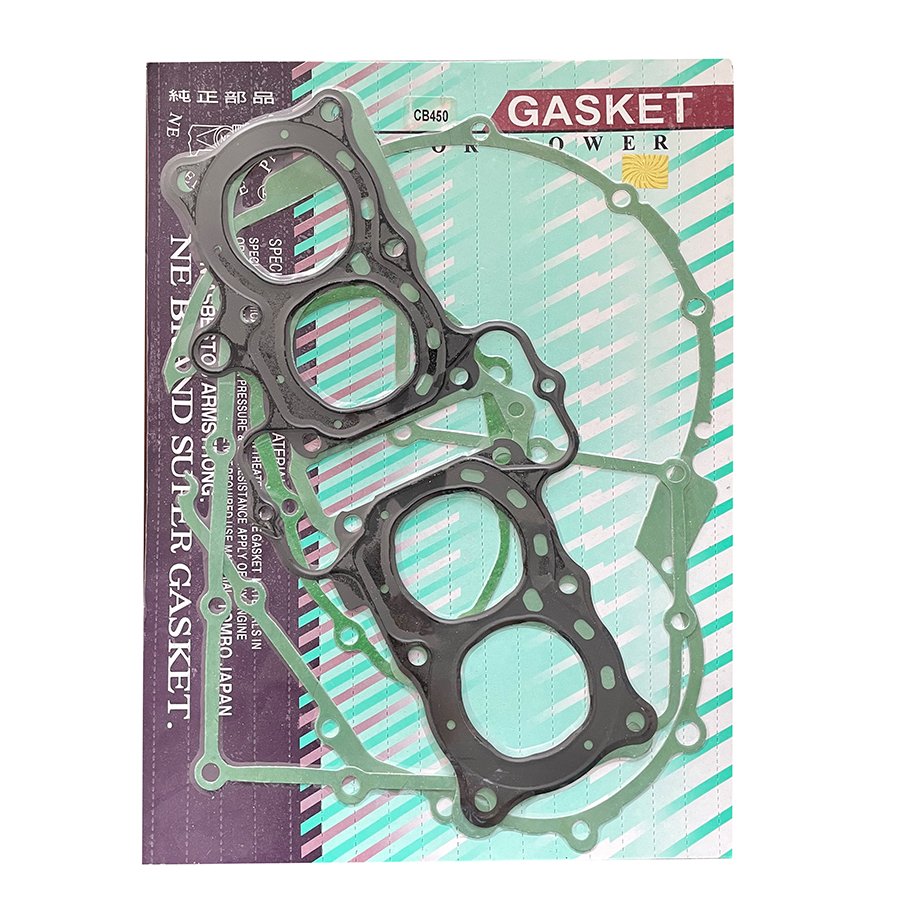 Motorcycle Cylinder Head Gasket Kit for CB450 XTZ250 Complete Seal Engine Industrial Seals Rubber Metal