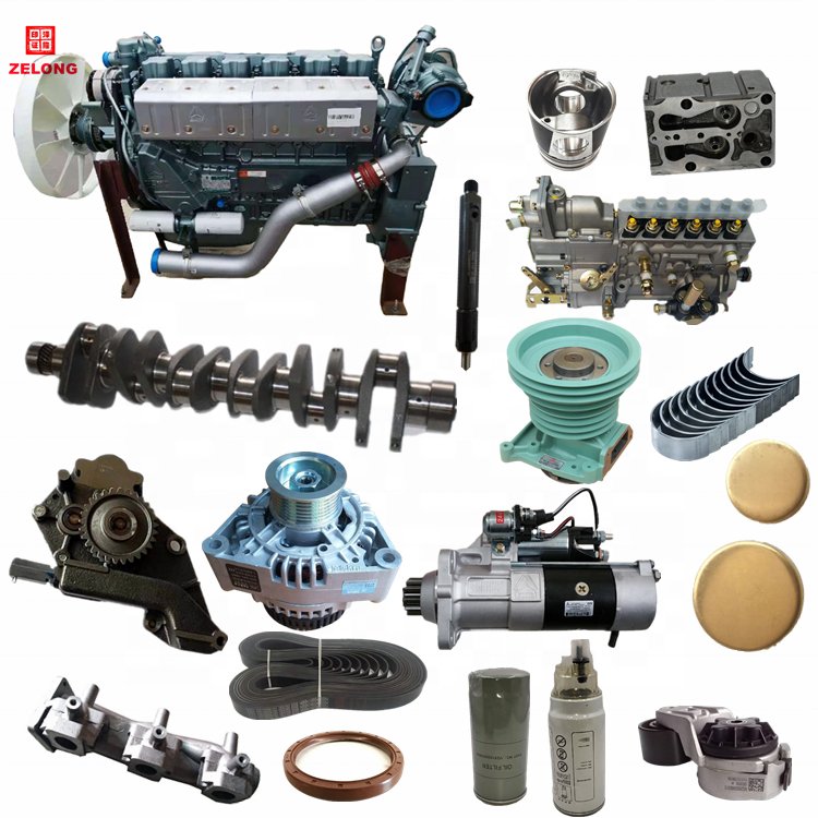 Sales wd615 cylinder liner parts block crankshaft assembly diesel wd 615 diesel truck engine engine spare parts engine