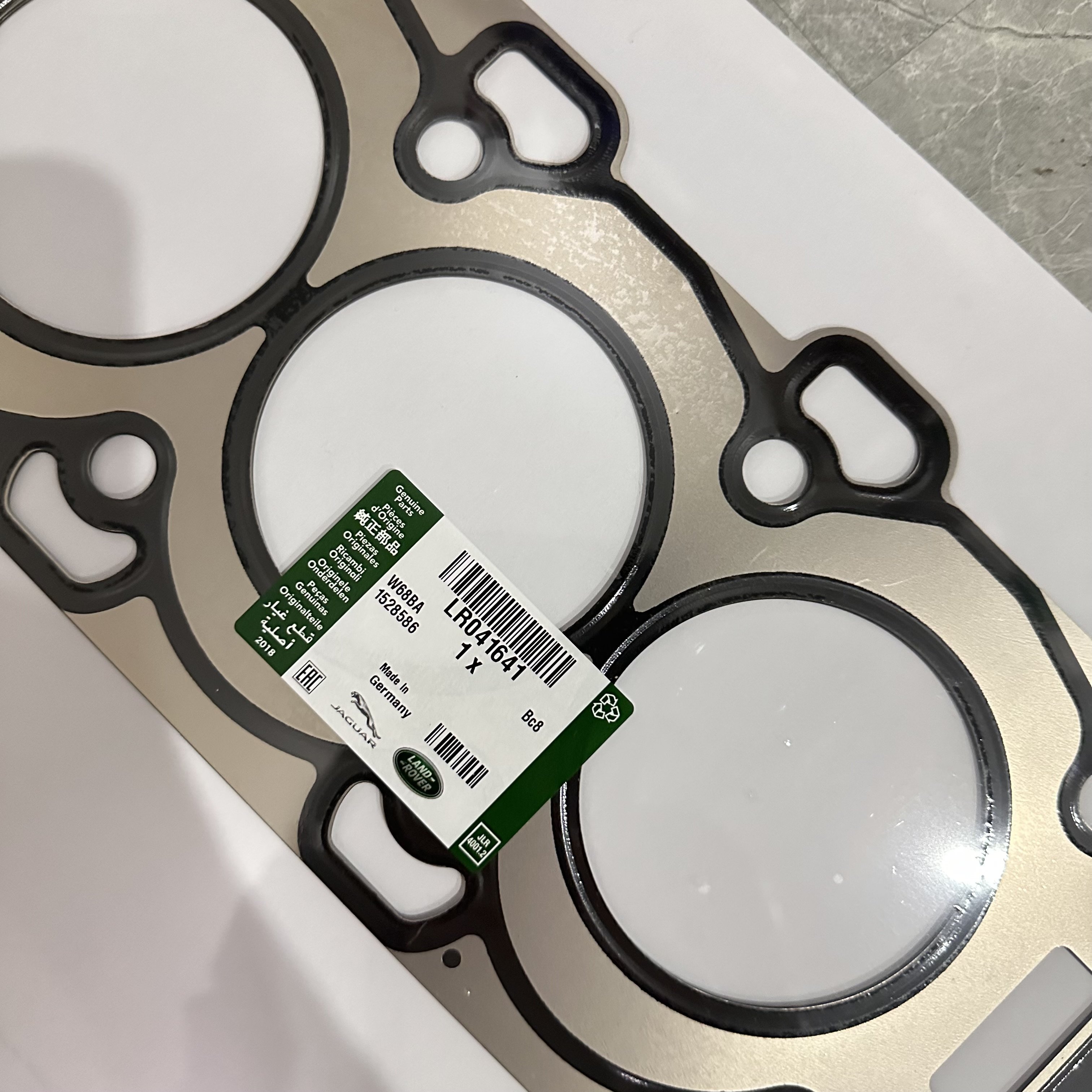 Auto parts Cylinder Head Gasket L/R For Land Rover Discovery 4 5 Range Rover Sport L494 Velar L560 Vogue AJ126 LR041640