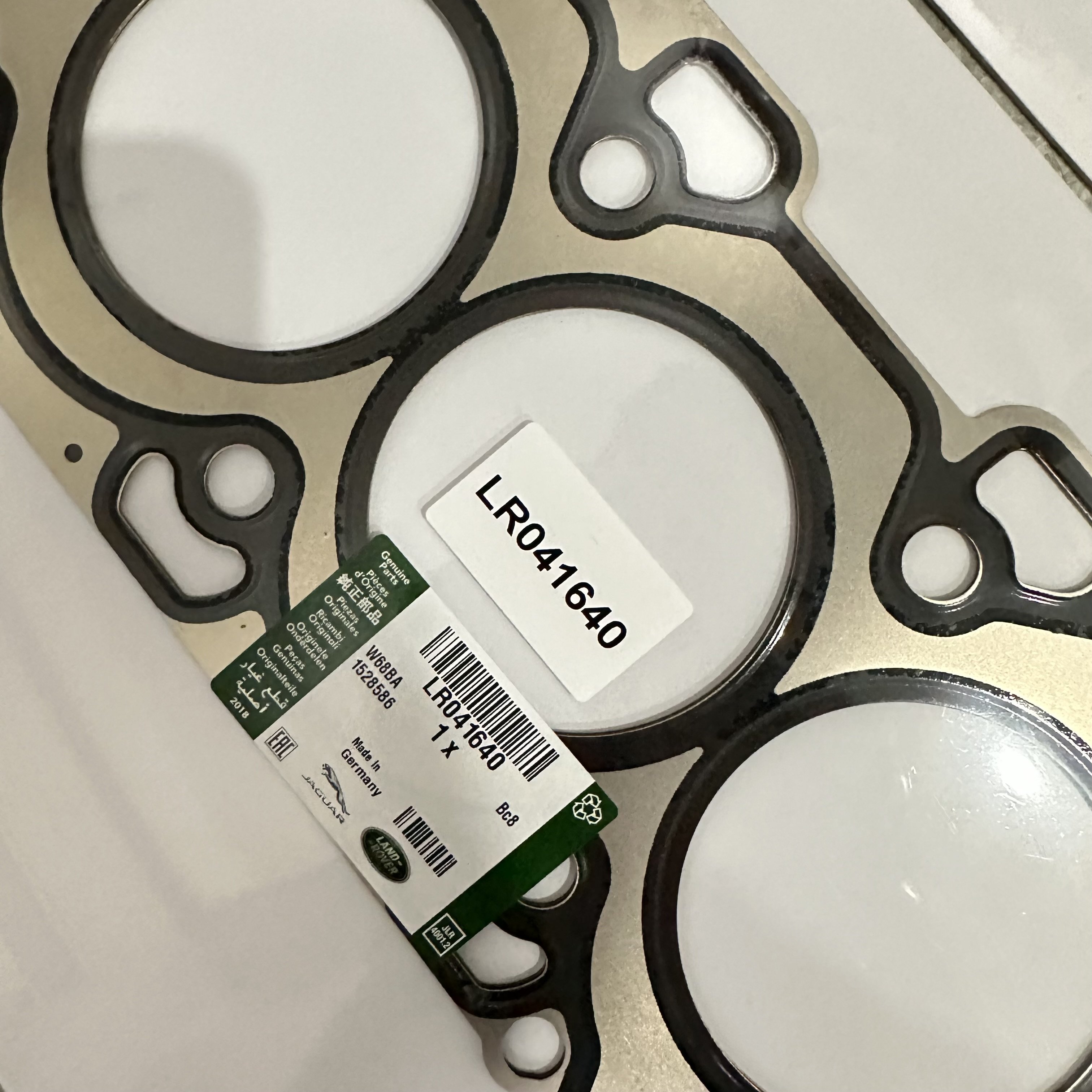 Auto parts Cylinder Head Gasket L/R For Land Rover Discovery 4 5 Range Rover Sport L494 Velar L560 Vogue AJ126 LR041640