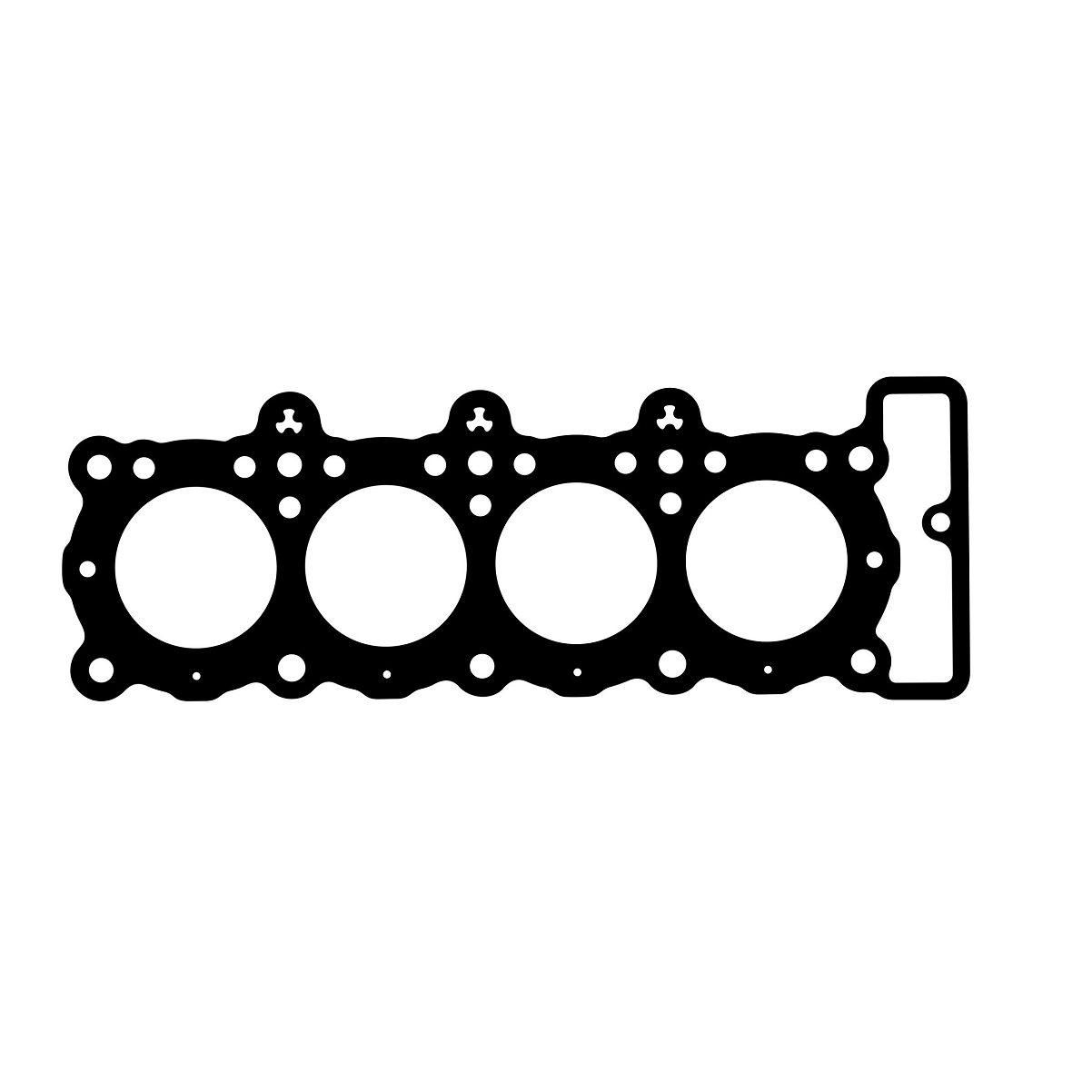 High quality Cylinder head gasket Kawasaki ZX400 ZR400 11004-1182 head gaskets foe motorcycles made of metal
