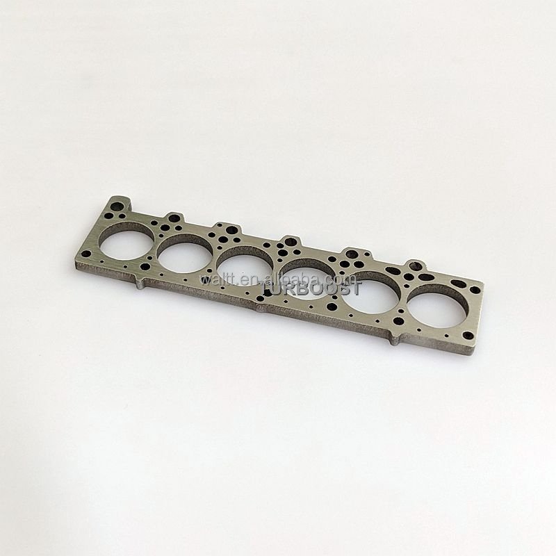 Stainless Steel 6 Cylinder 2JZ Engine Head Gasket Keychain