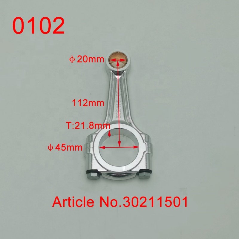 30211501 6F 6G 6H 6J 4G 4H 4J S6F S6G S6H S6J Connecting rod for refrigeration compressor