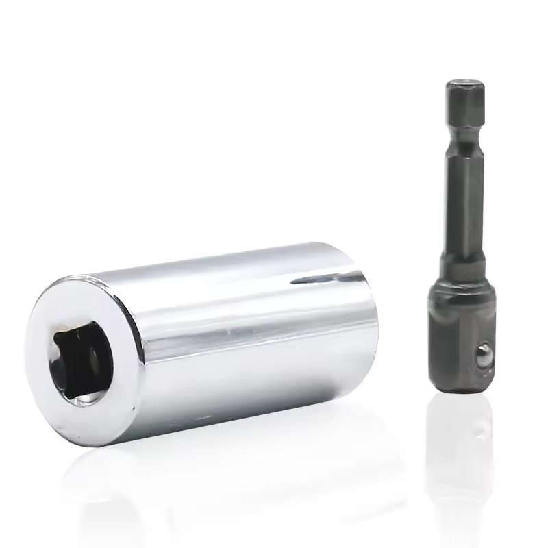 Wrench Bushing Set 7-19Mm In 1Set Magic Spanner Grip Wrench Universal Socket Ratchet Wrench Fool Inch Sleeve Piece