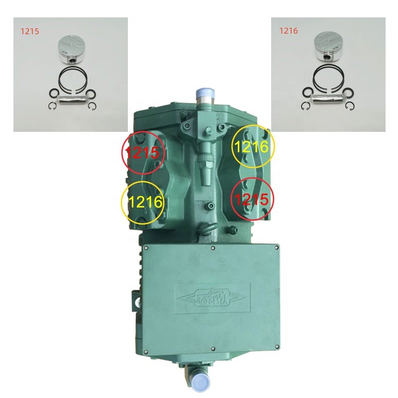 4PES-15 4PES-12 4PES-10 4PE-15 4PE-12 4PE-10-40P Piston of complete for refrigeration compressor