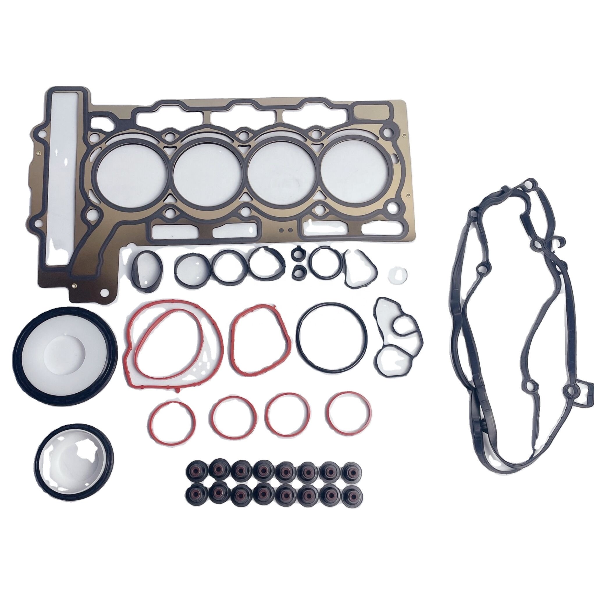 Kusima high quality valve oil seal full gasket set for BMW mini N12 N12B13 N12B16 N13 N13B16 N16 1.4L 1.6L head gasket set