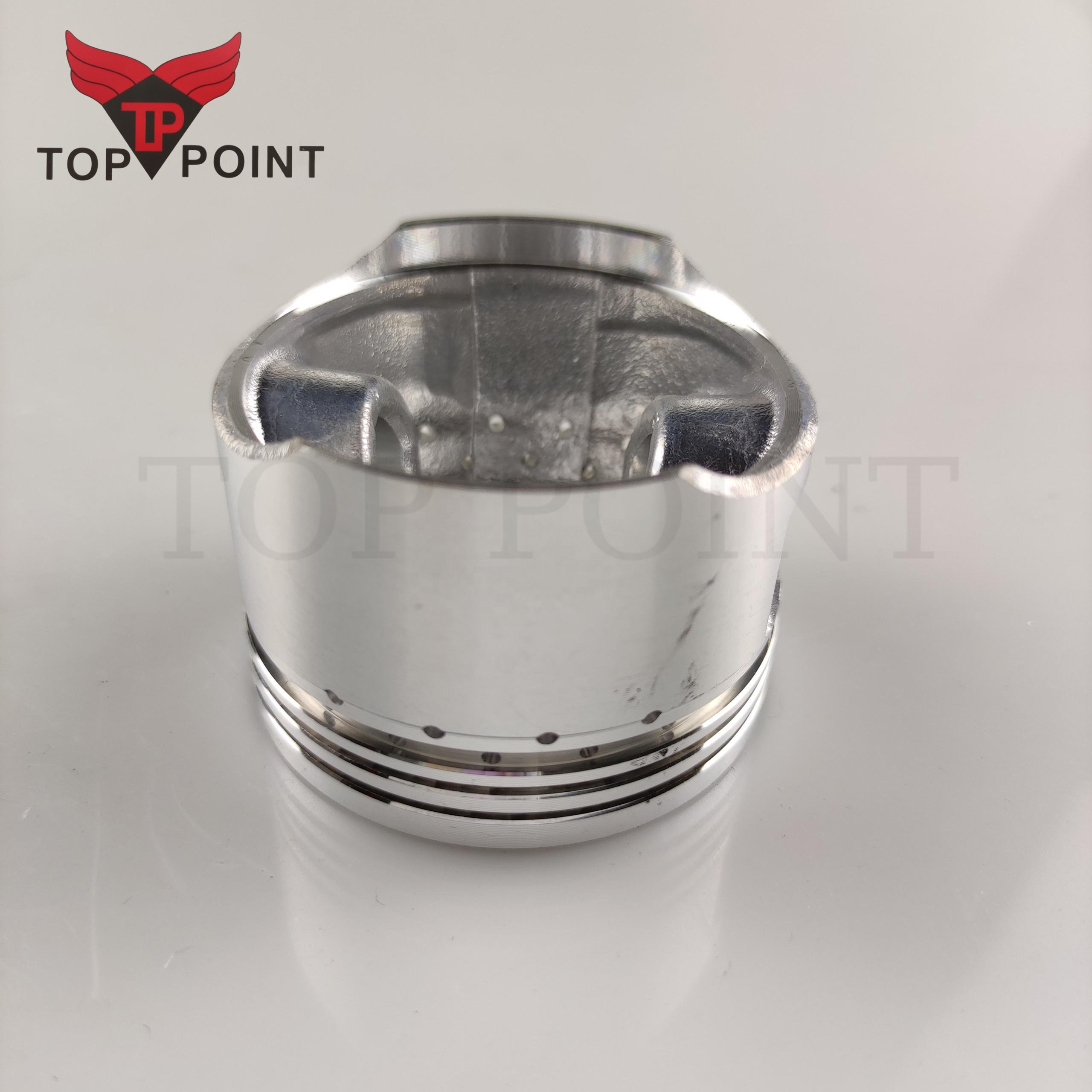 Factory Supply 52.4mm For Model C110 CD110 HD110 Aluminum Forged Piston with Ring and Pin