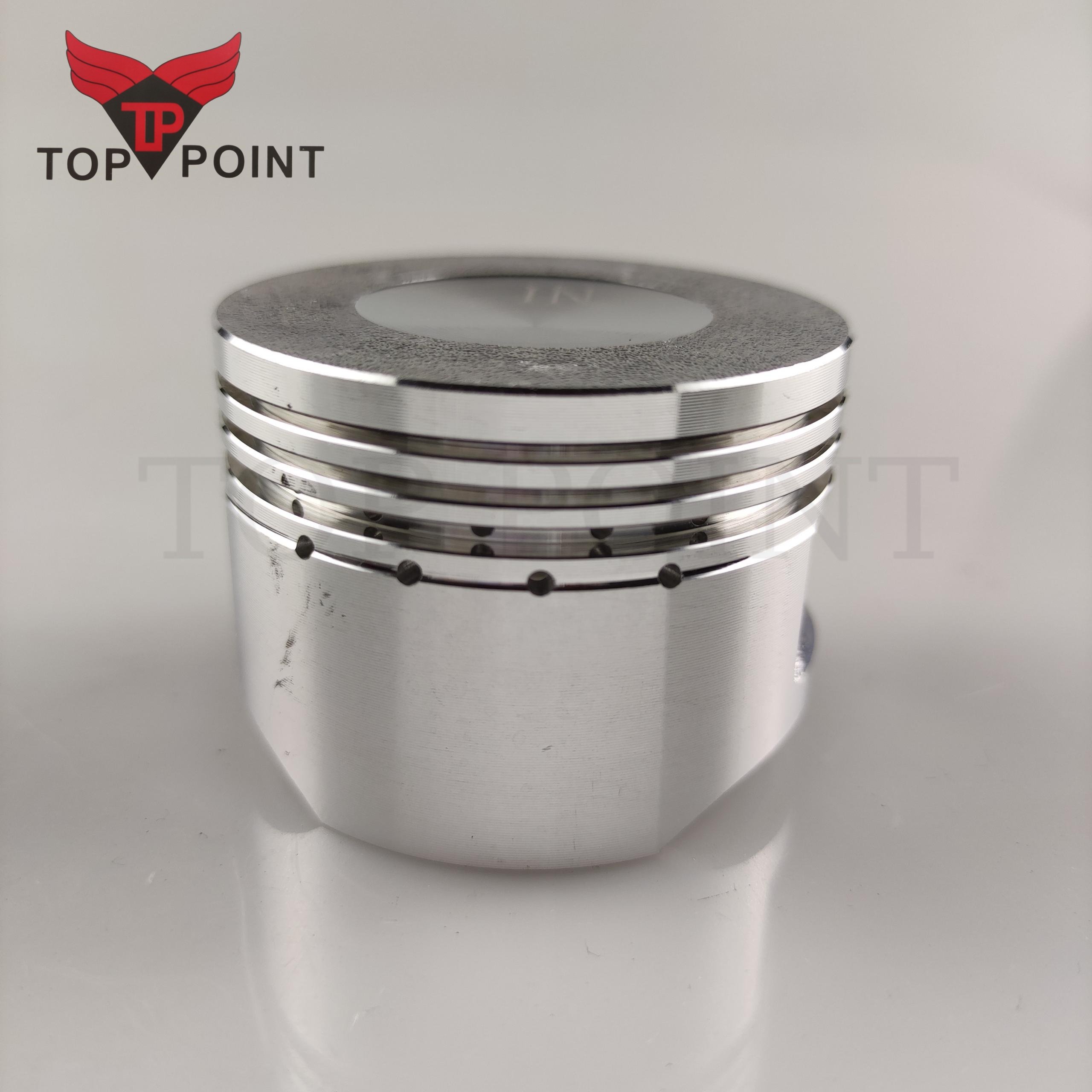 Factory Supply 52.4mm For Model C110 CD110 HD110 Aluminum Forged Piston with Ring and Pin