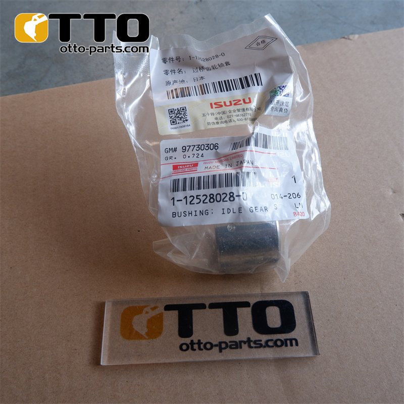 OTTO Excavator Machinery Engine Parts 4HK1 1-12528028-0 BUSHING IDLE GEAR For Isuzu ZX240-3