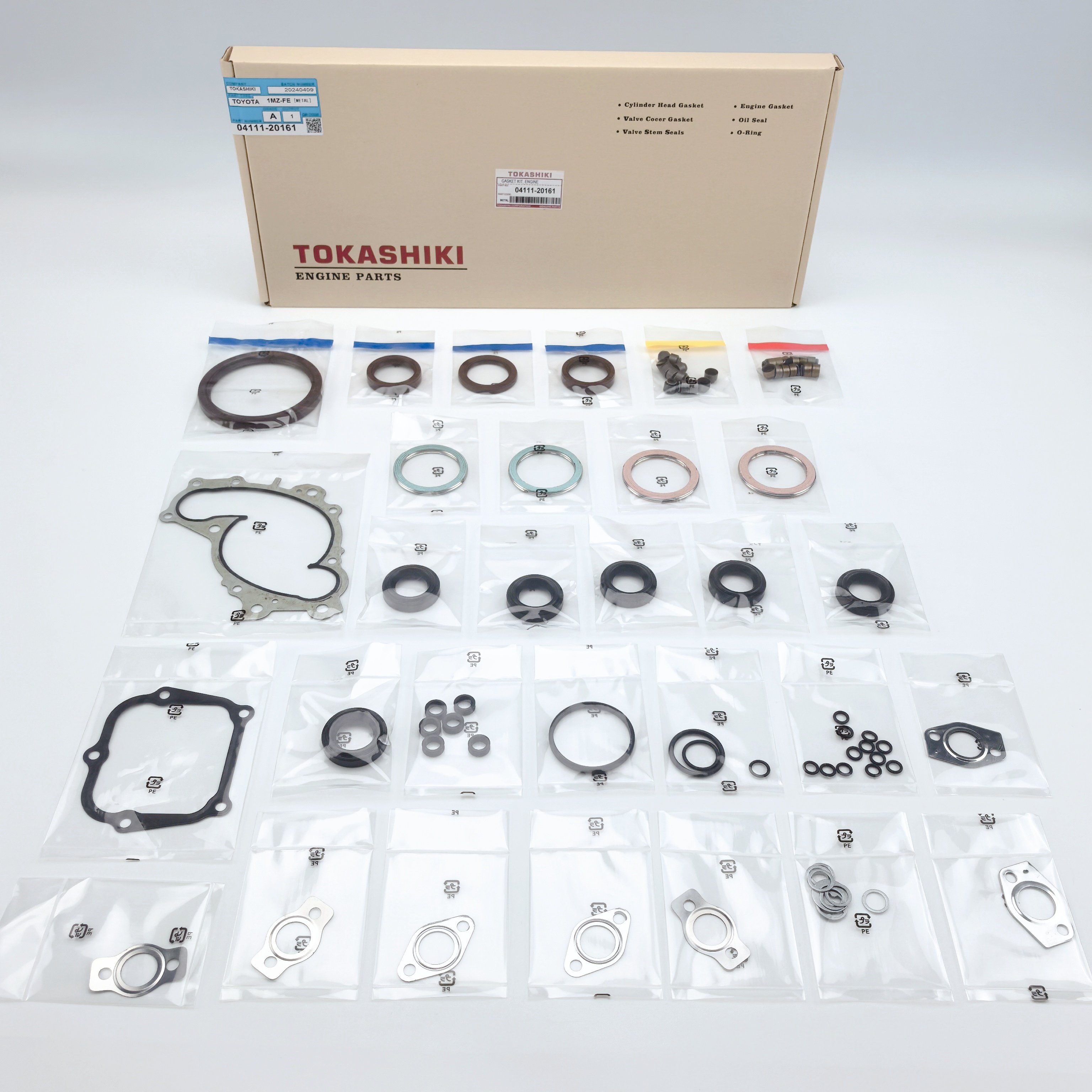 TOKASHIKI 1MZFE Engine Overhaul Cylinder Head Gasket Kit For toyoya 0411120161