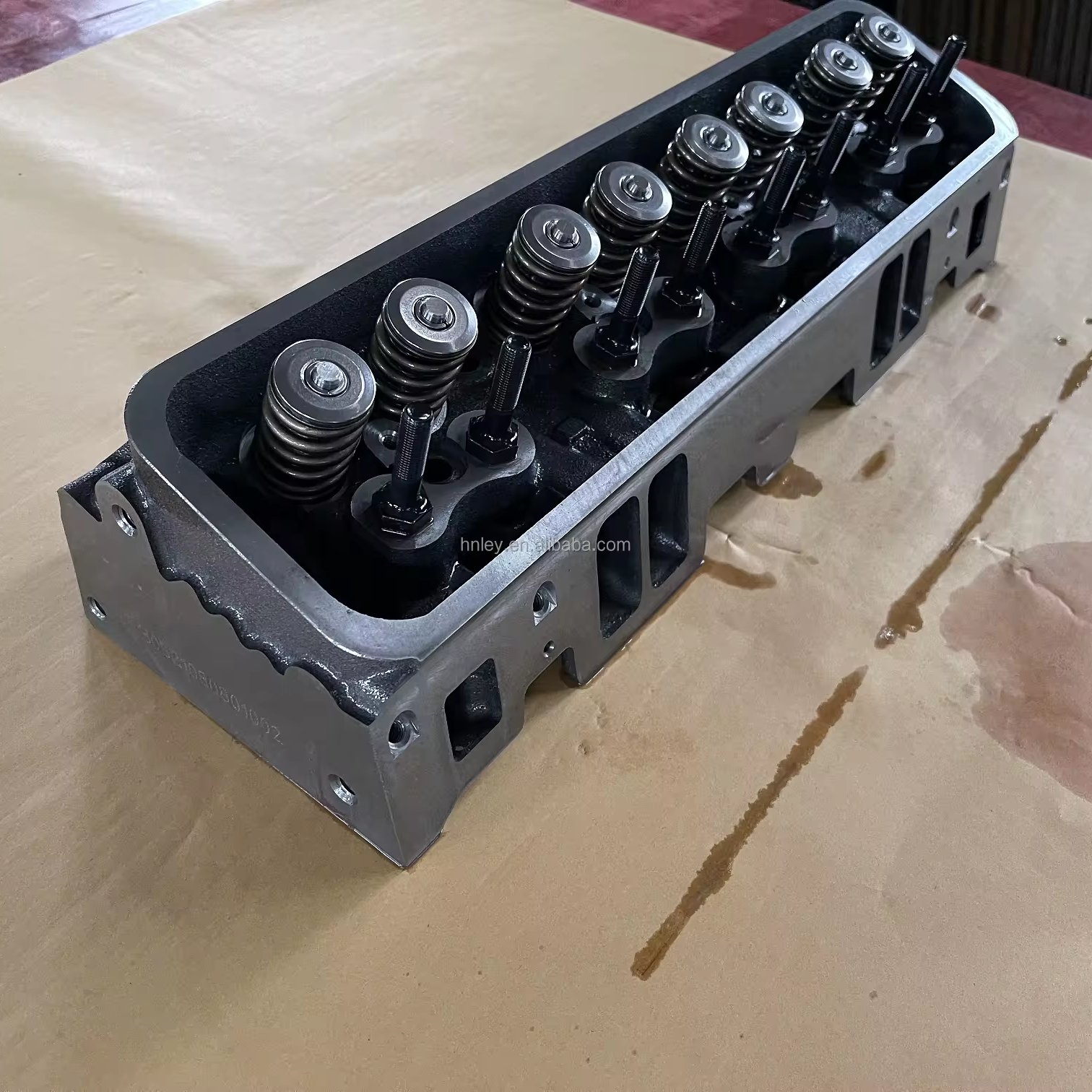 GM 350 SBC 5.7 V8 Engine GM350 Complete Cylinder Head For General Motors Chevy Engine Head Assembly