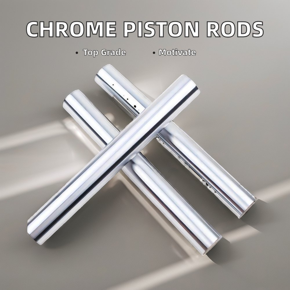 Hydraulic piston rod Quality Precision Hydraulic Pressure Hard Chrome Plated Piston Rod New Engine Connecting 40Cr