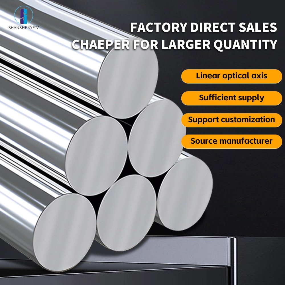 Hydraulic piston rod Quality Precision Hydraulic Pressure Hard Chrome Plated Piston Rod New Engine Connecting 40Cr