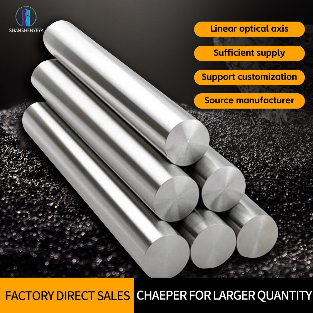 Hydraulic piston rod Quality Precision Hydraulic Pressure Hard Chrome Plated Piston Rod New Engine Connecting 40Cr