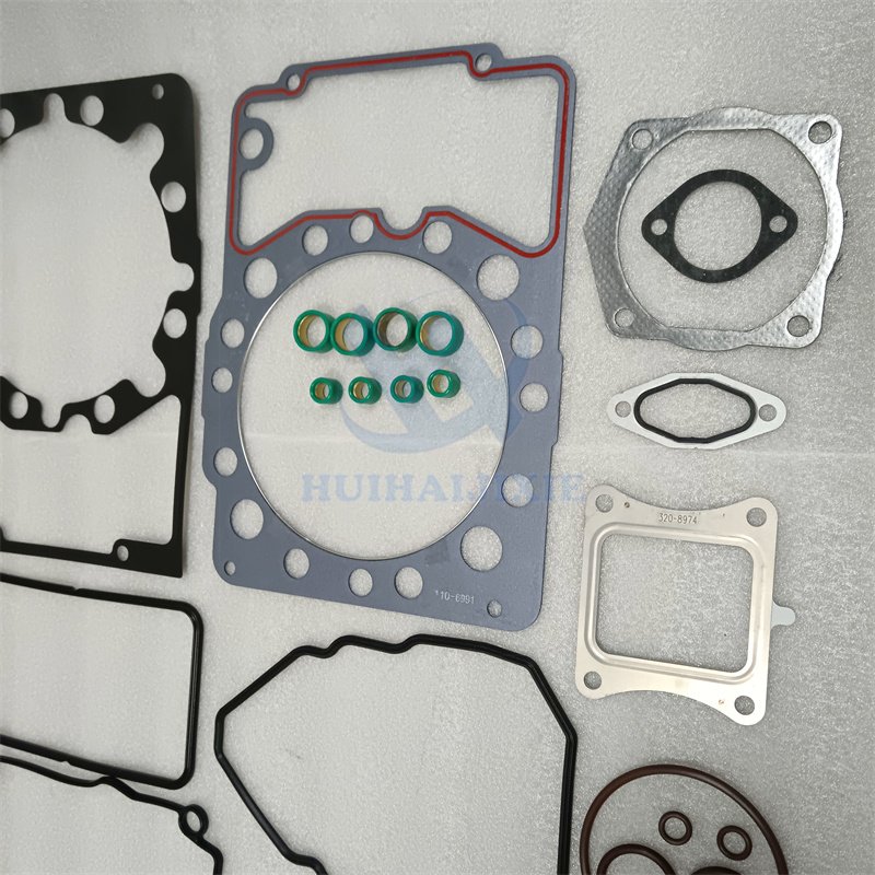High Quality Excavator Parts Upper Gasket Kit 355-0776 For Caterpillar 3512 3508 3516 Engine Top Gasket kits 3550776