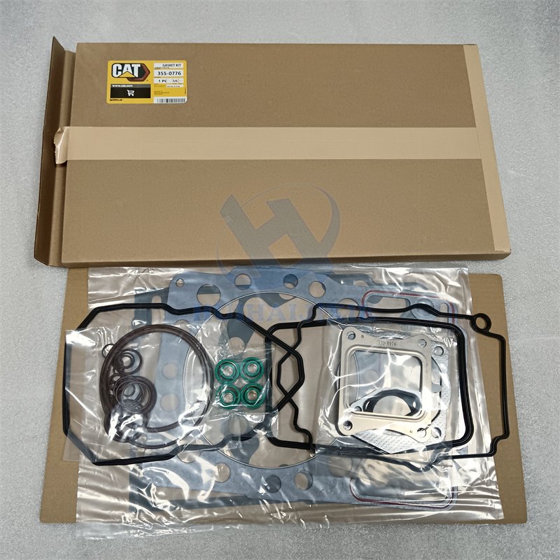 High Quality Excavator Parts Upper Gasket Kit 355-0776 For Caterpillar 3512 3508 3516 Engine Top Gasket kits 3550776