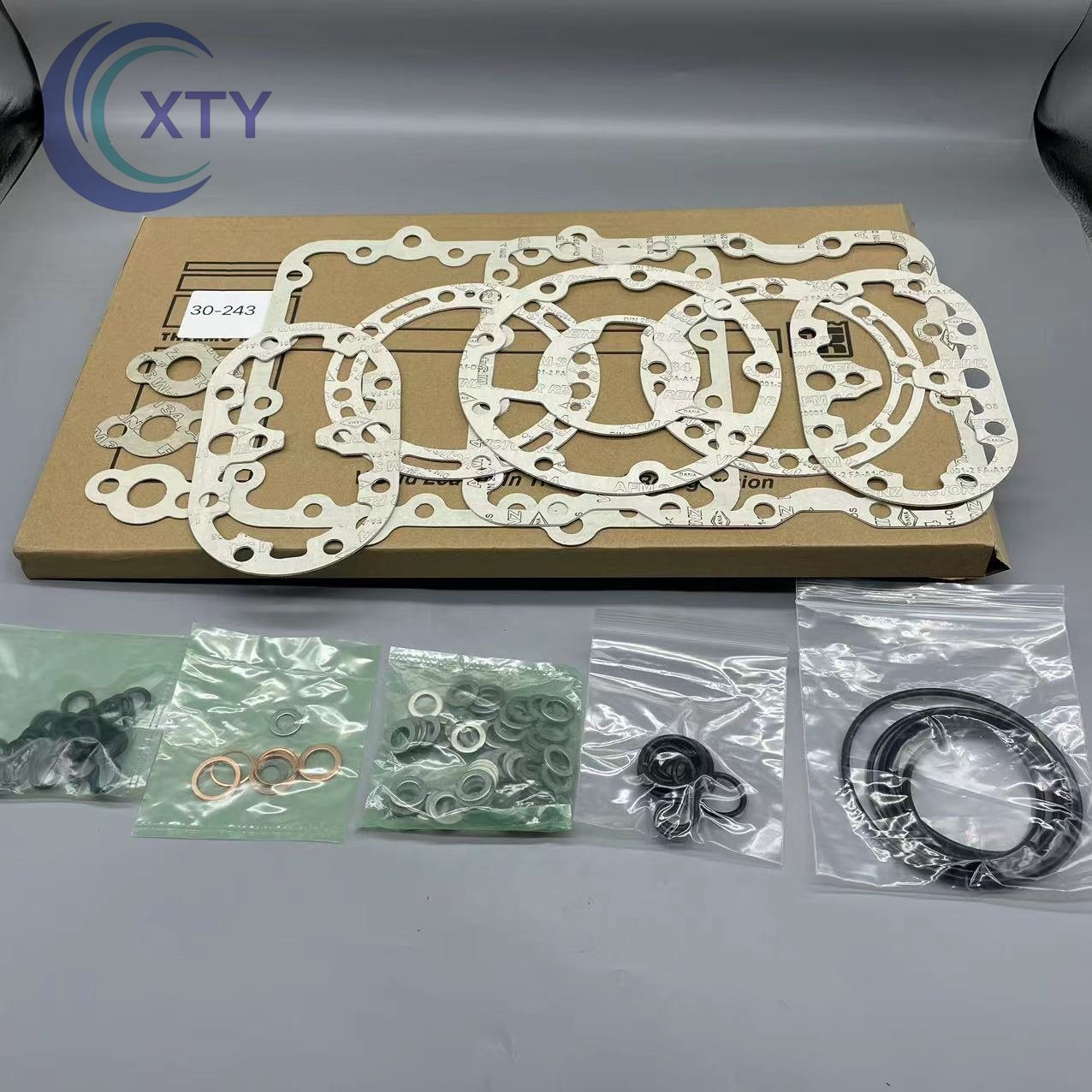 XTY Auto Replacement Parts 30-243 30-0162 30-0184 30-0197 Compressor Gaskets Kit For Refrigerated Truck For Thermo King