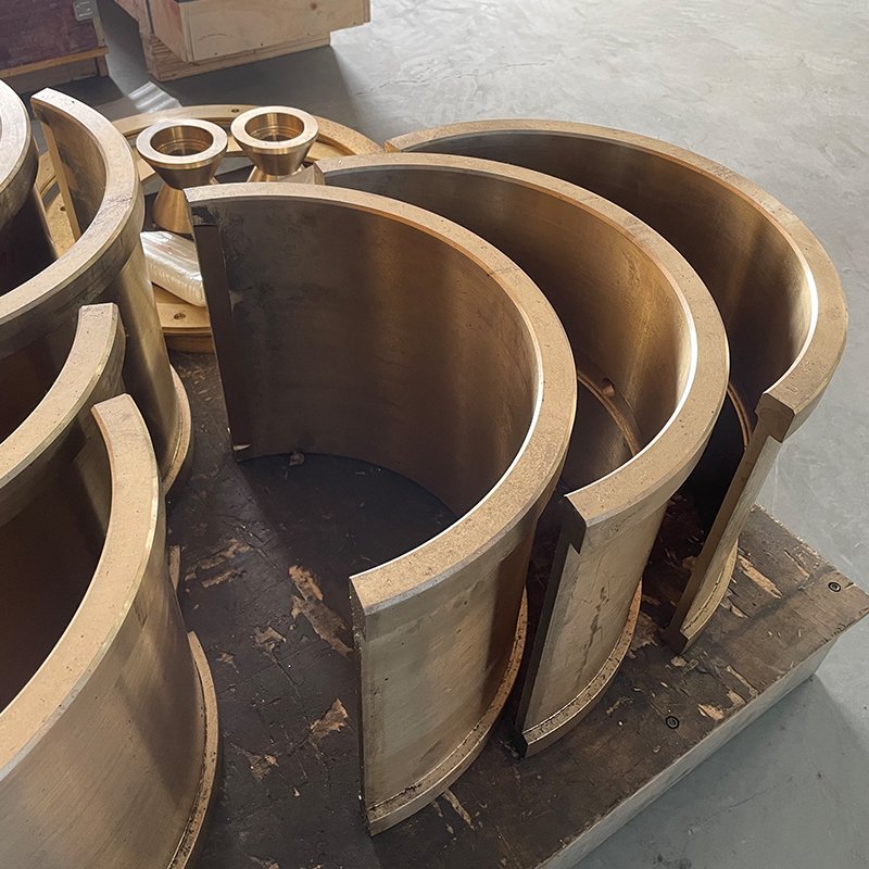China Hard Wearing Half Bearings Bronze Bearing Shells