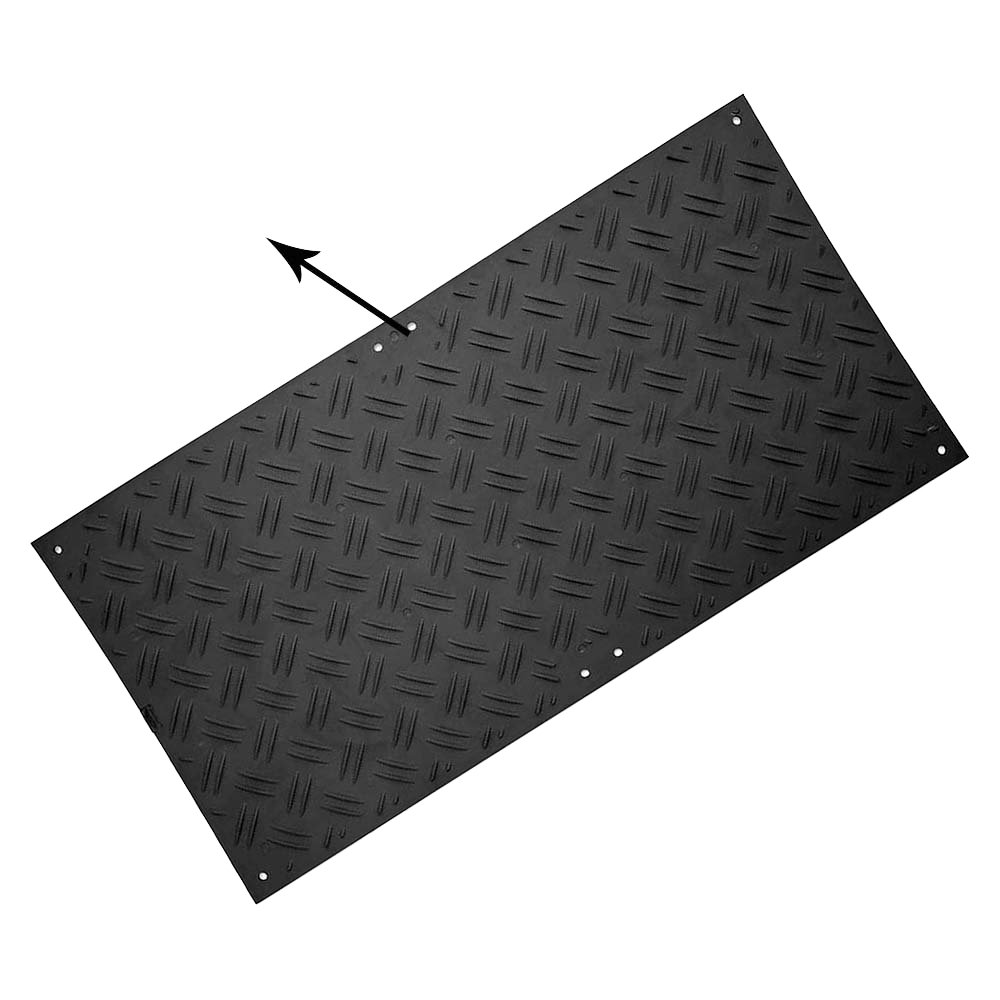 4x8 ft hdpe ground protection mat interlocking heavy duty lawn road protection mats